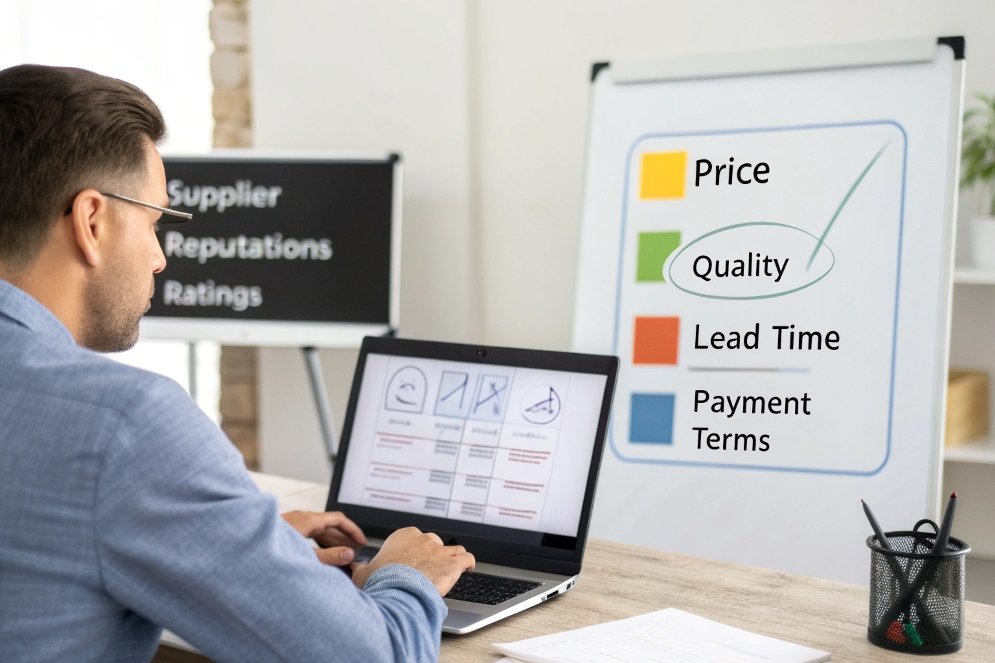 supplier evaluation, quality supplier evaluation, quality and lead time
