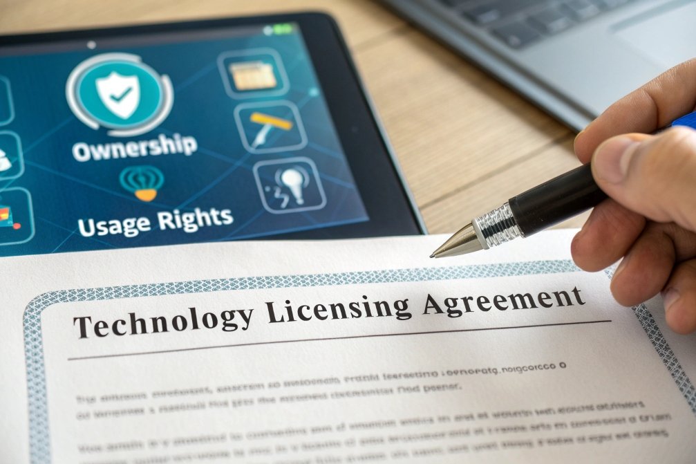 Technology licensing agreement with ownership rights