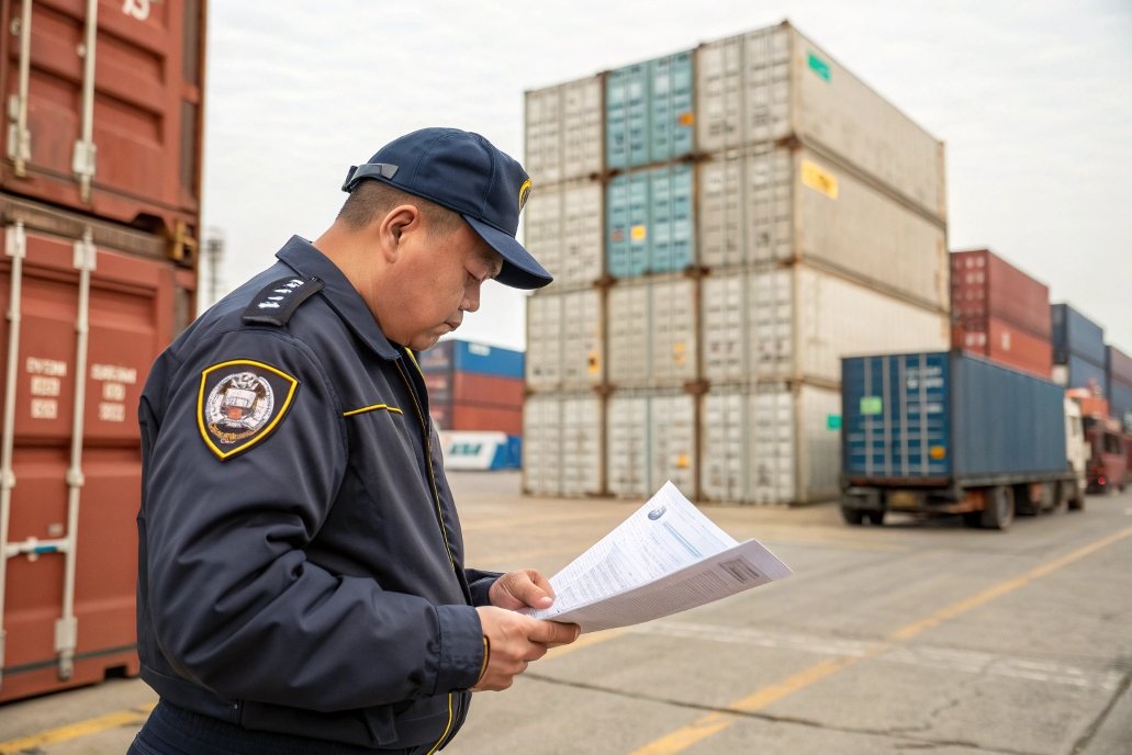 cargo inspection, reviewing documentation