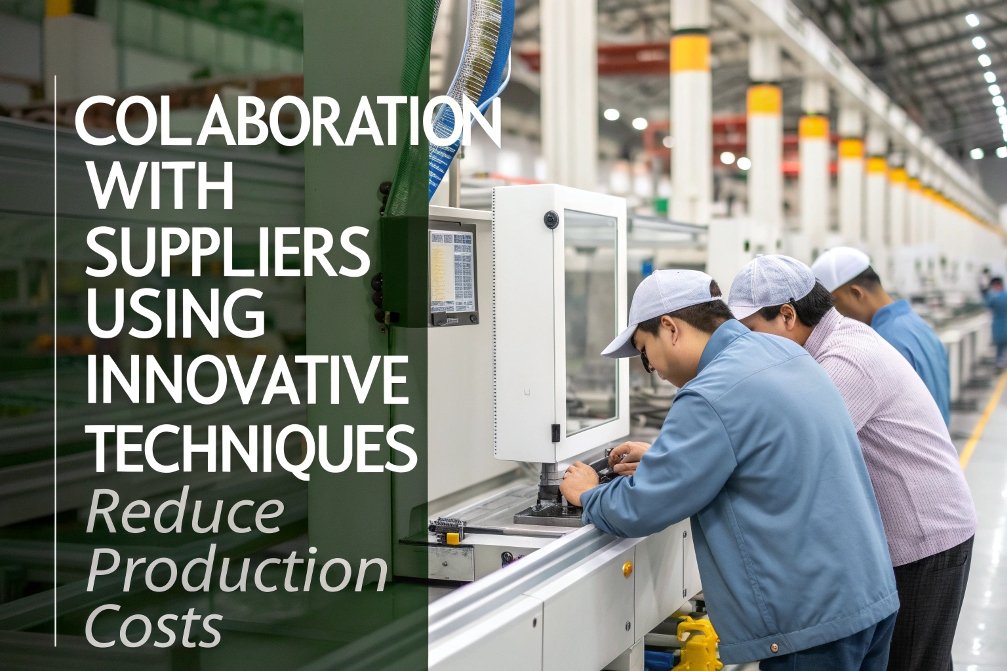 supplier, collaboration, production, techniques Collaboration between suppliers and manufacturers using innovative techniques