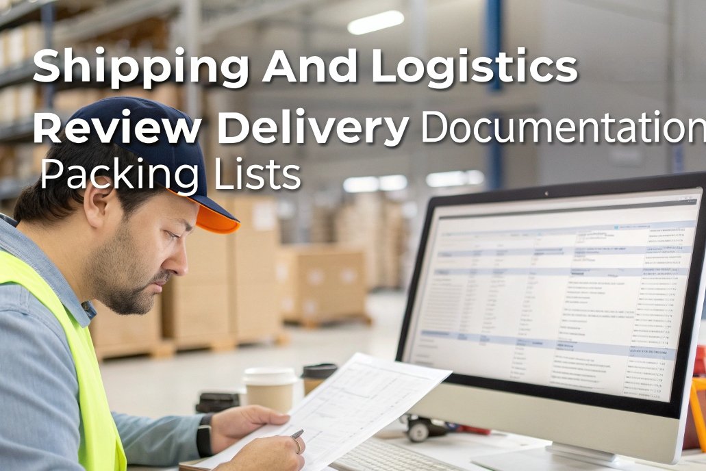 logistics review, shipping documentation