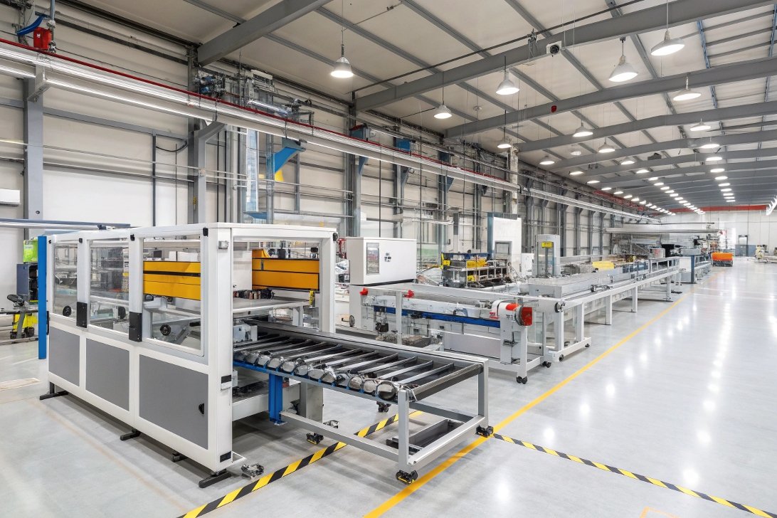 production line equipment, factory setup