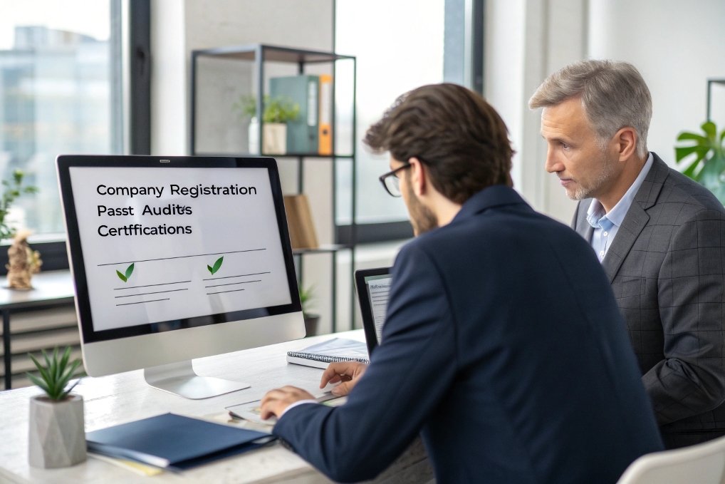 company registration, certification review