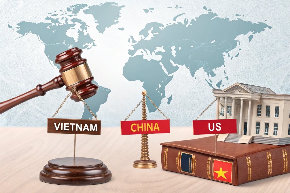 international law Vietnam, China, US balance