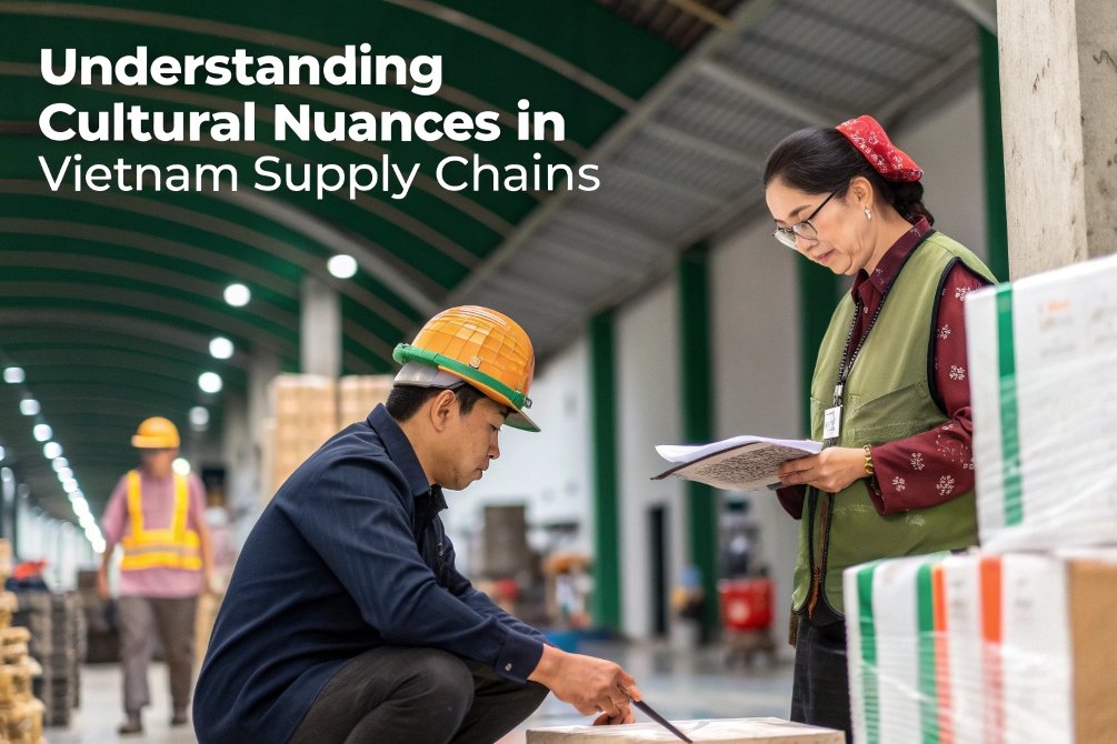 Understanding cultural nuances in Vietnam supply chains, workers in warehouse