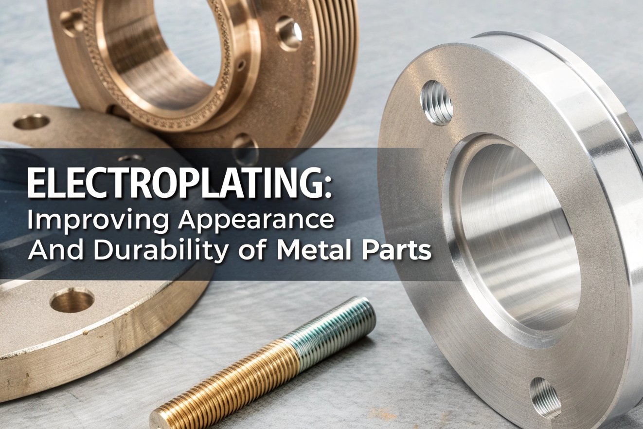 Electroplating process Electroplating for improving appearance and durability of metal parts