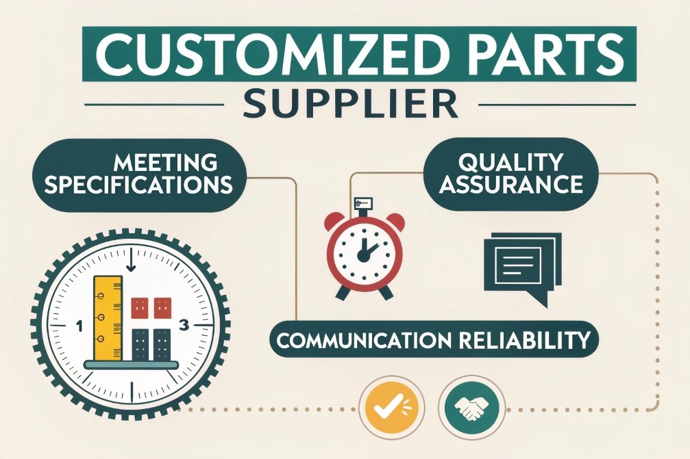 Customized parts supplier, meeting specifications and quality