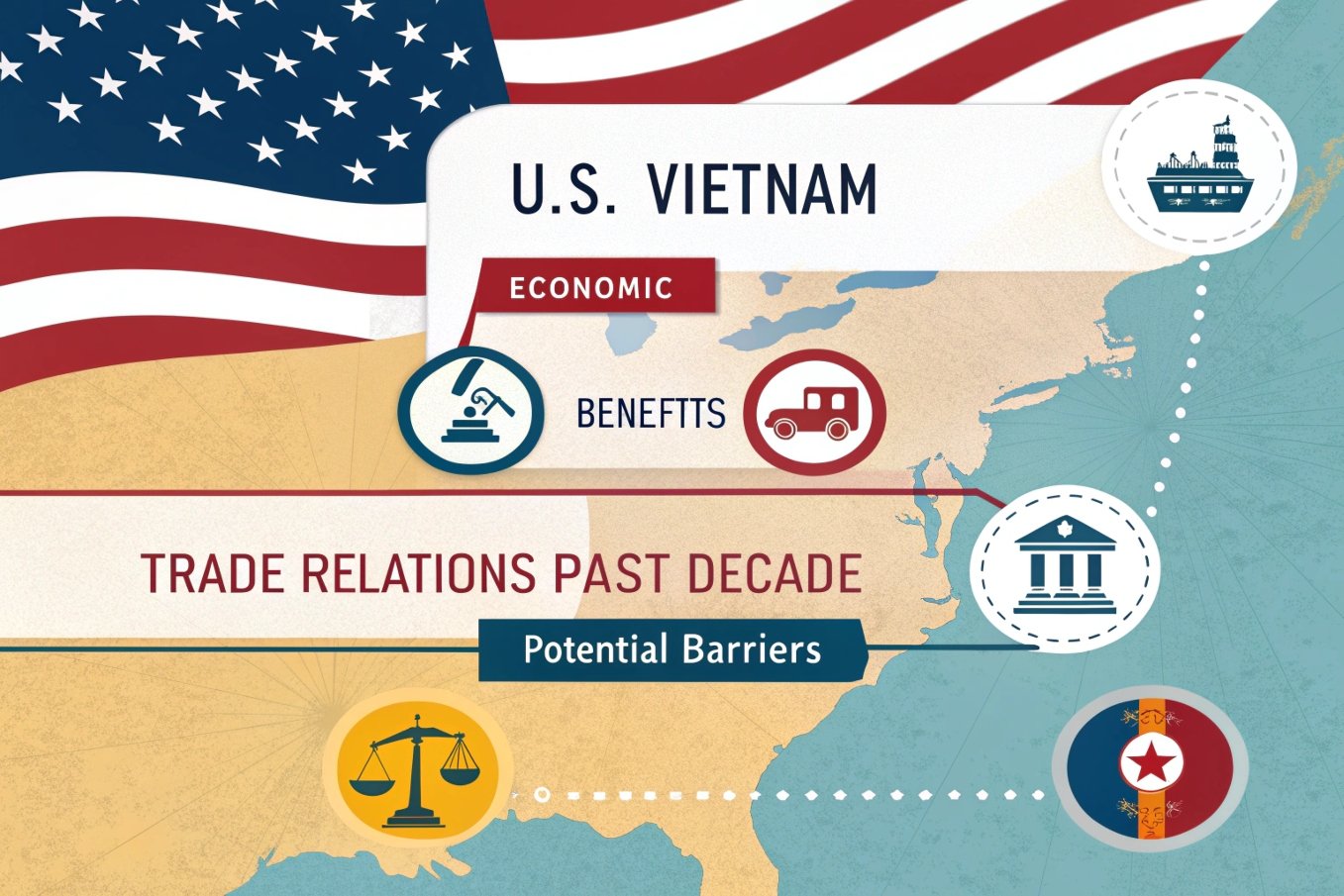 U.S. Vietnam trade relations, economic benefits and potential barriers