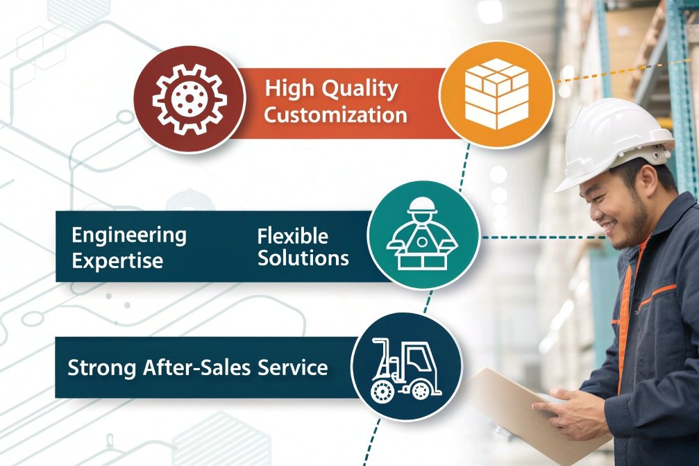Manufacturing solutions with high customization and strong service