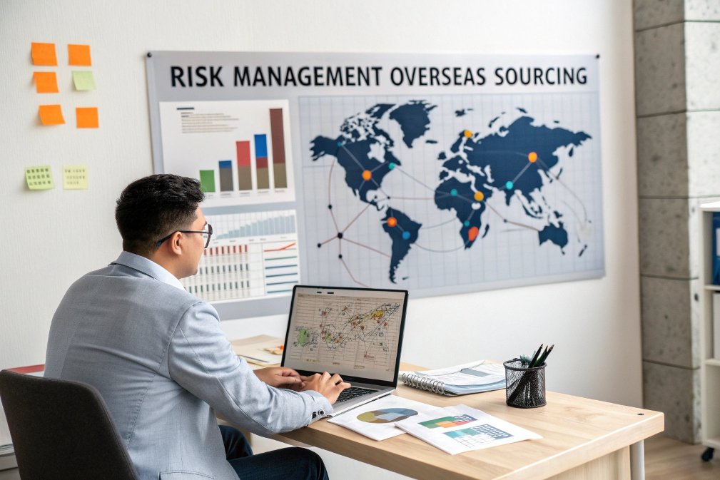Overseas sourcing risk management strategy and data analysis