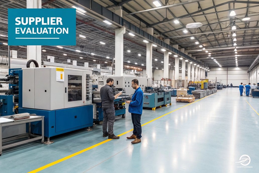 supplier evaluation, factory floor meeting