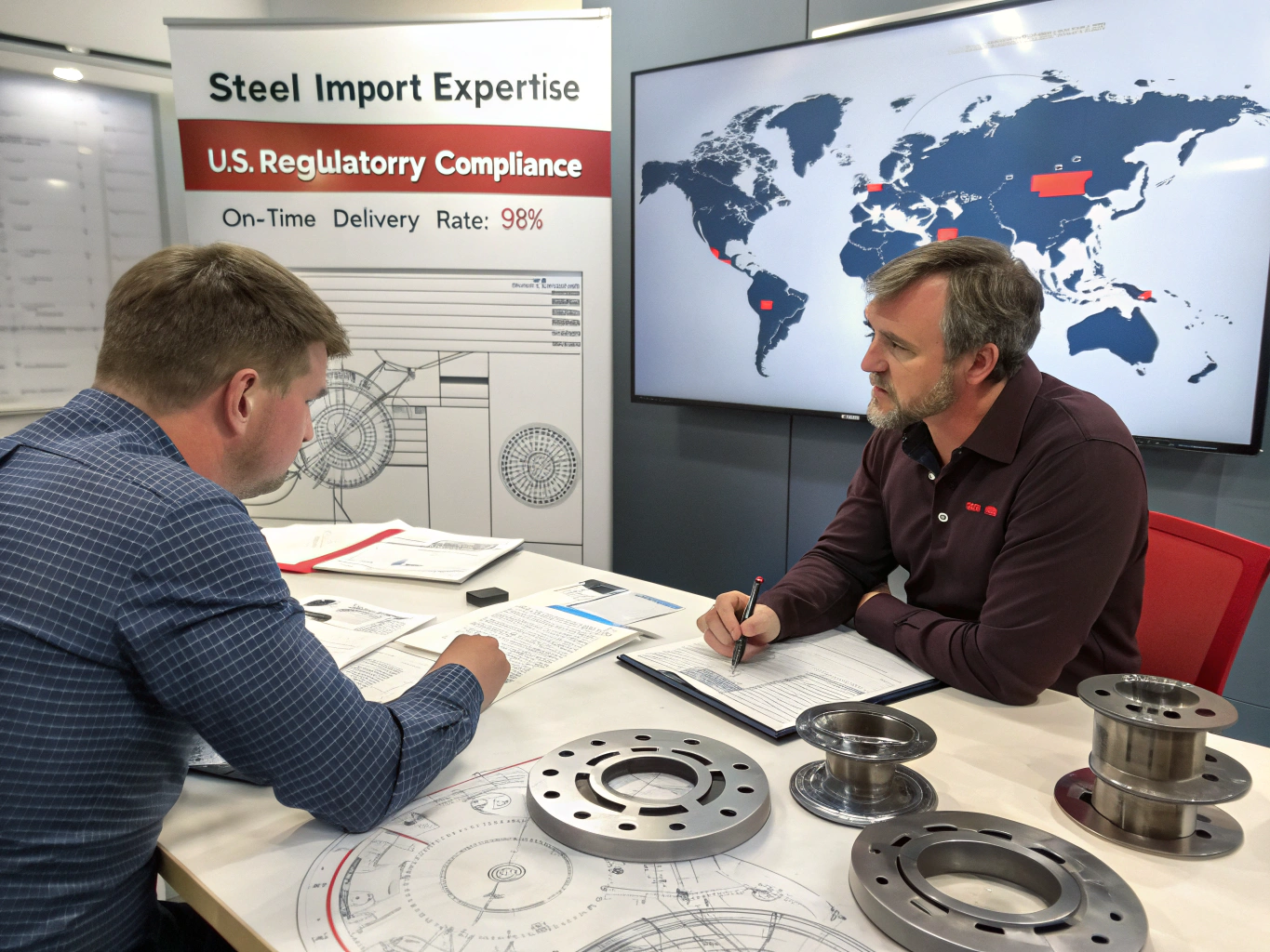 Steel import compliance discussion