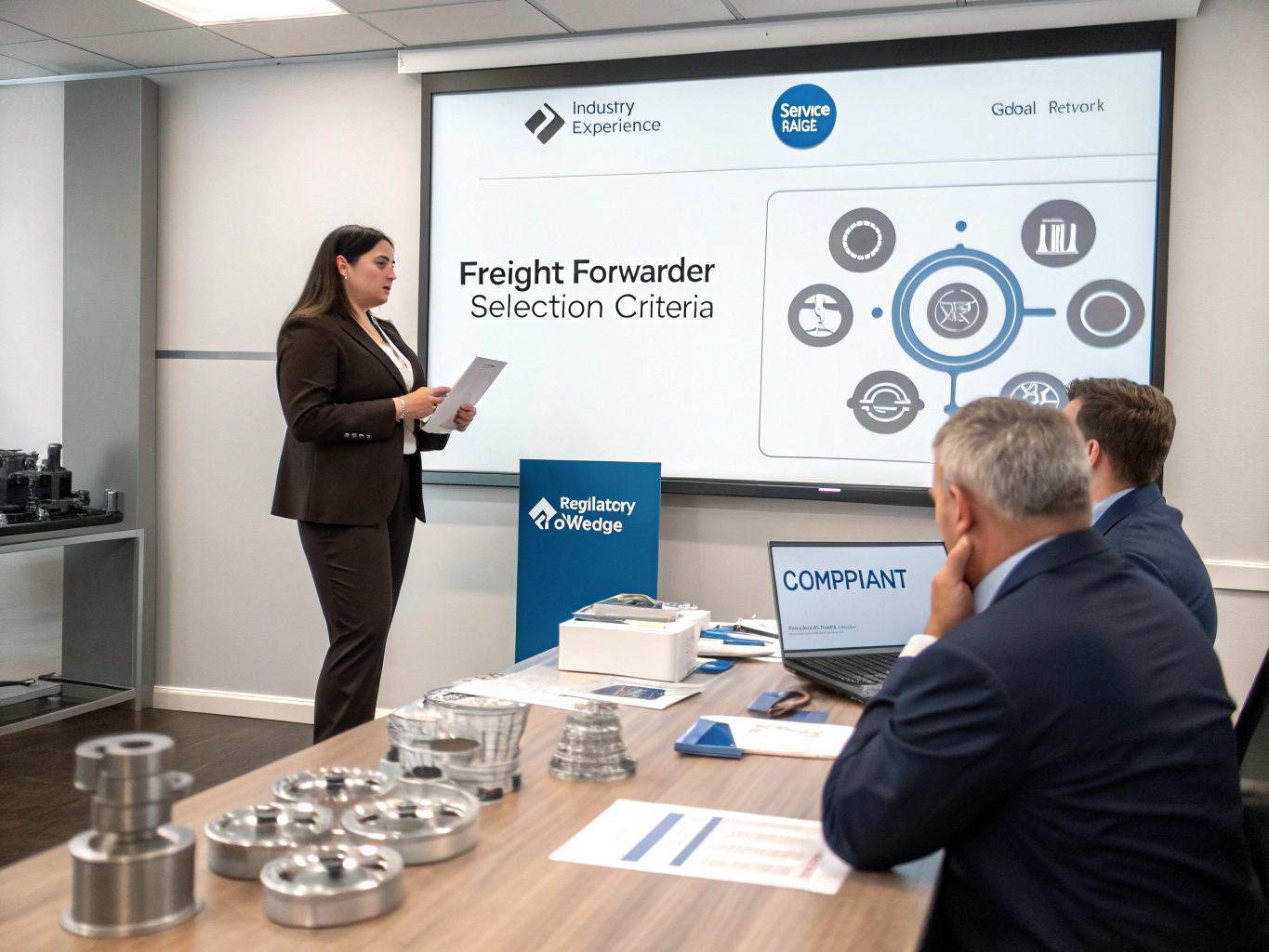 Freight forwarder selection meeting