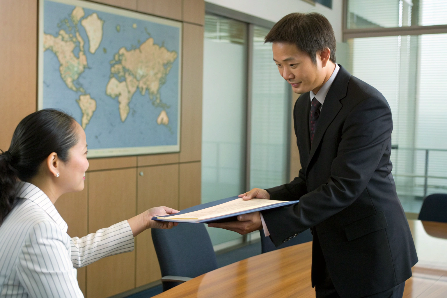 Client references for export capability