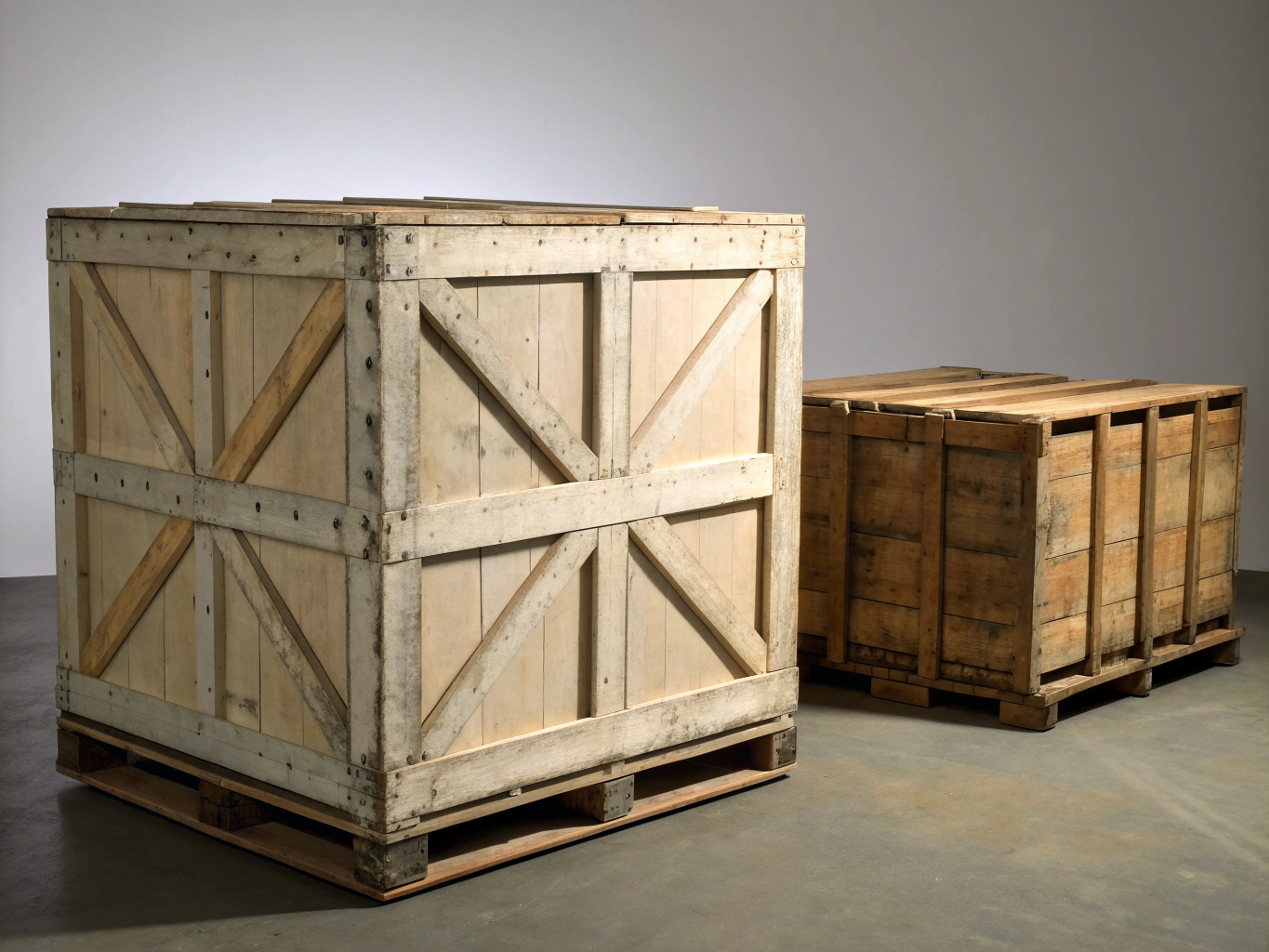 Improper LCL handling example Stylized illustration of a damaged crate due to poor consolidation (ID#2)