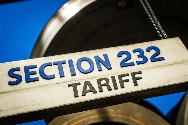 Section 232 tariff sign close-up (ID#3)