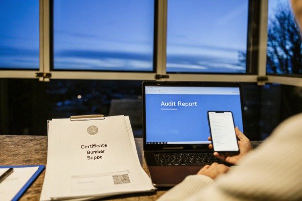 Buyer verifying supplier certificates against registrar databases (ID#4)