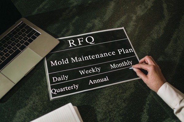 Itemized mold maintenance tasks and inspection criteria overview (ID#2)