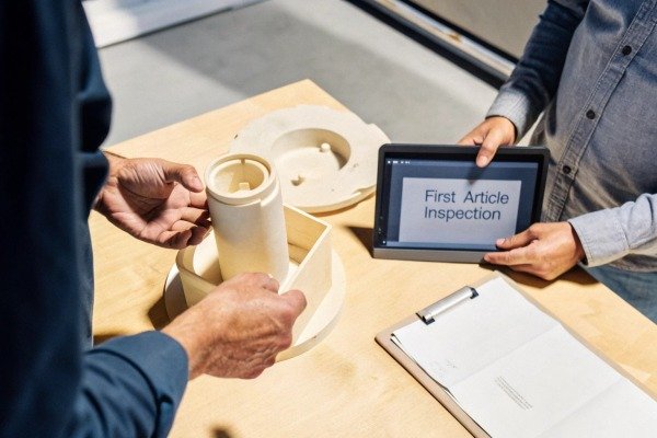 First article acceptance criteria setup overview (ID#1)