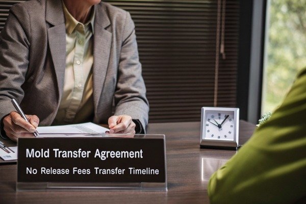 Prevent manufacturer using molds for other clients with exclusivity clauses (ID#4)