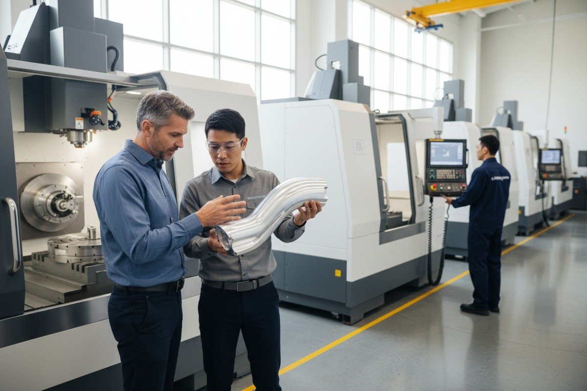 Professional consultant overseeing high-quality CNC machining sourcing and factory operations in China (ID#1)