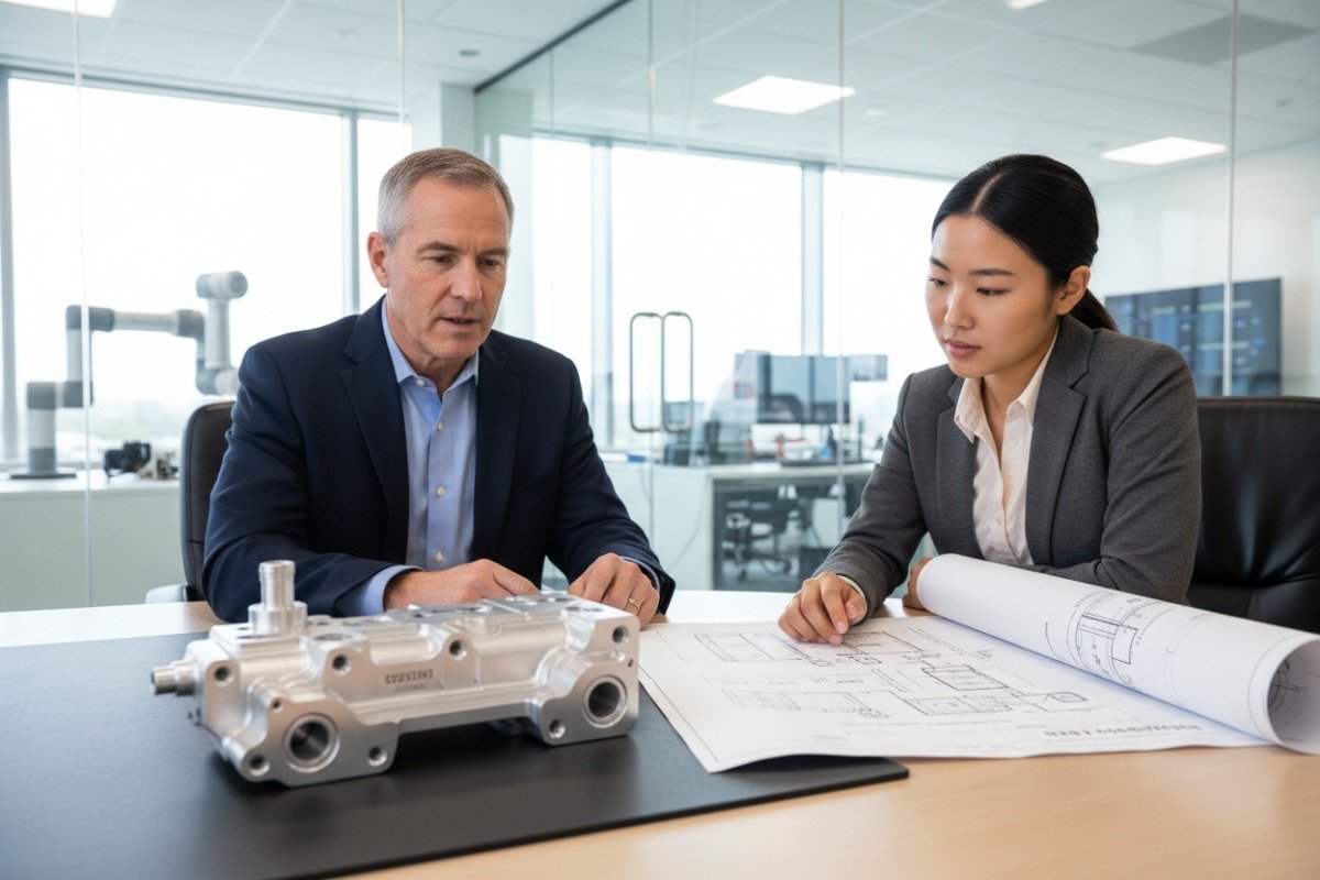 Professional high-technical custom parts manufactured with CNC machining and strict quality control (ID#1)