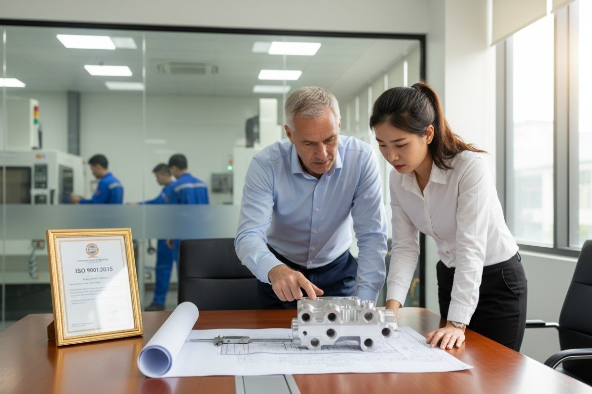 Professional large table CNC machine inside a modern manufacturing facility for industrial projects (ID#2)