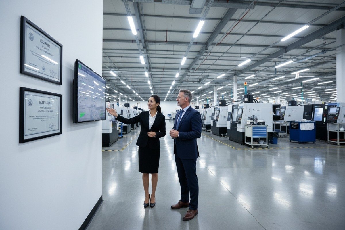 Industrial manufacturing floor showing equipment range and engineering expertise for unique component production (ID#4)