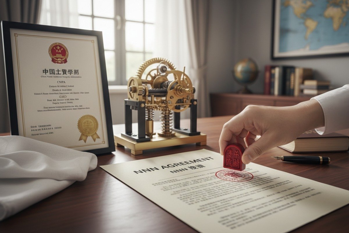 Protecting Intellectual Property Rights Chinese legal documents and NDAs for protecting intellectual property and design rights (ID#5)