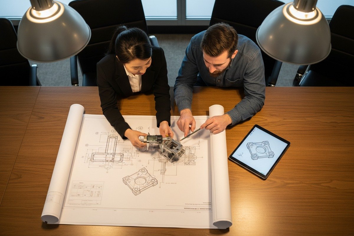 Gestión proactiva de proyectos OEM evaluando planos técnicos y asignando ingenieros de proyecto dedicados (ID#3)