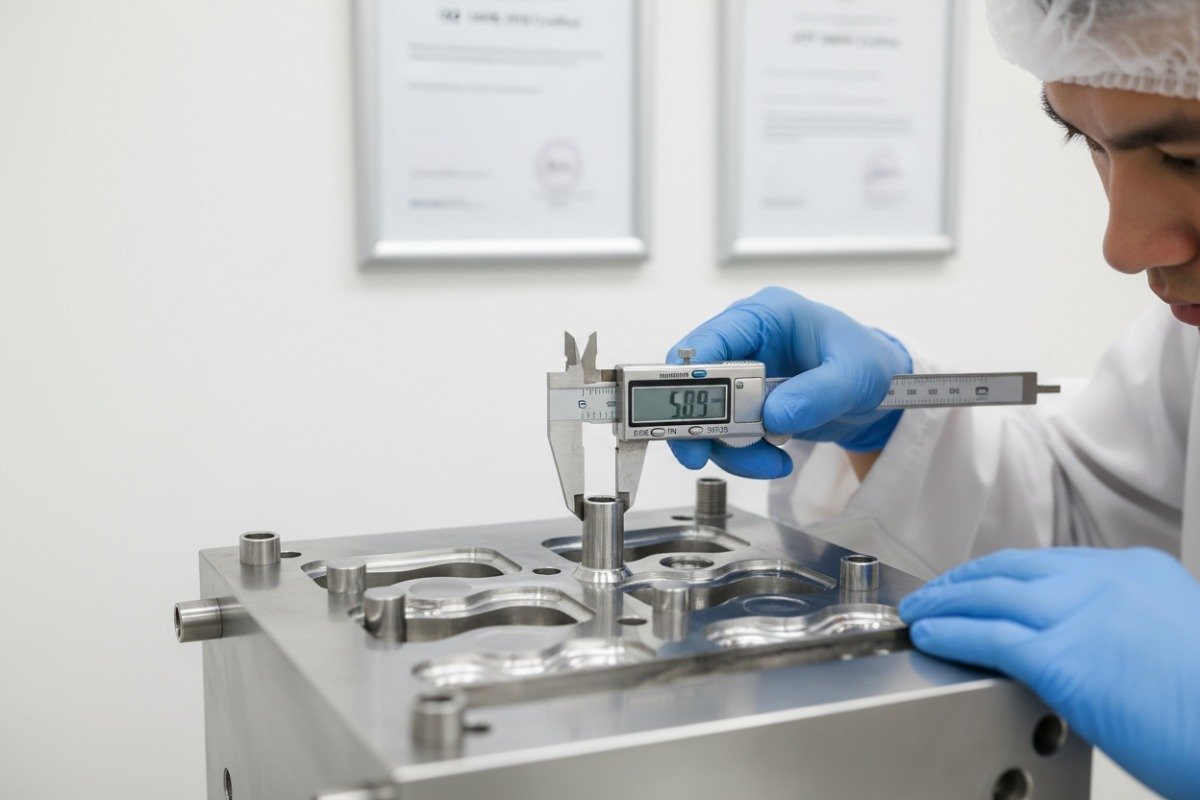 Choosing Industry Specific Manufacturers High precision multi-cavity mold for medical grade liquid silicone rubber industry applications (ID#2)