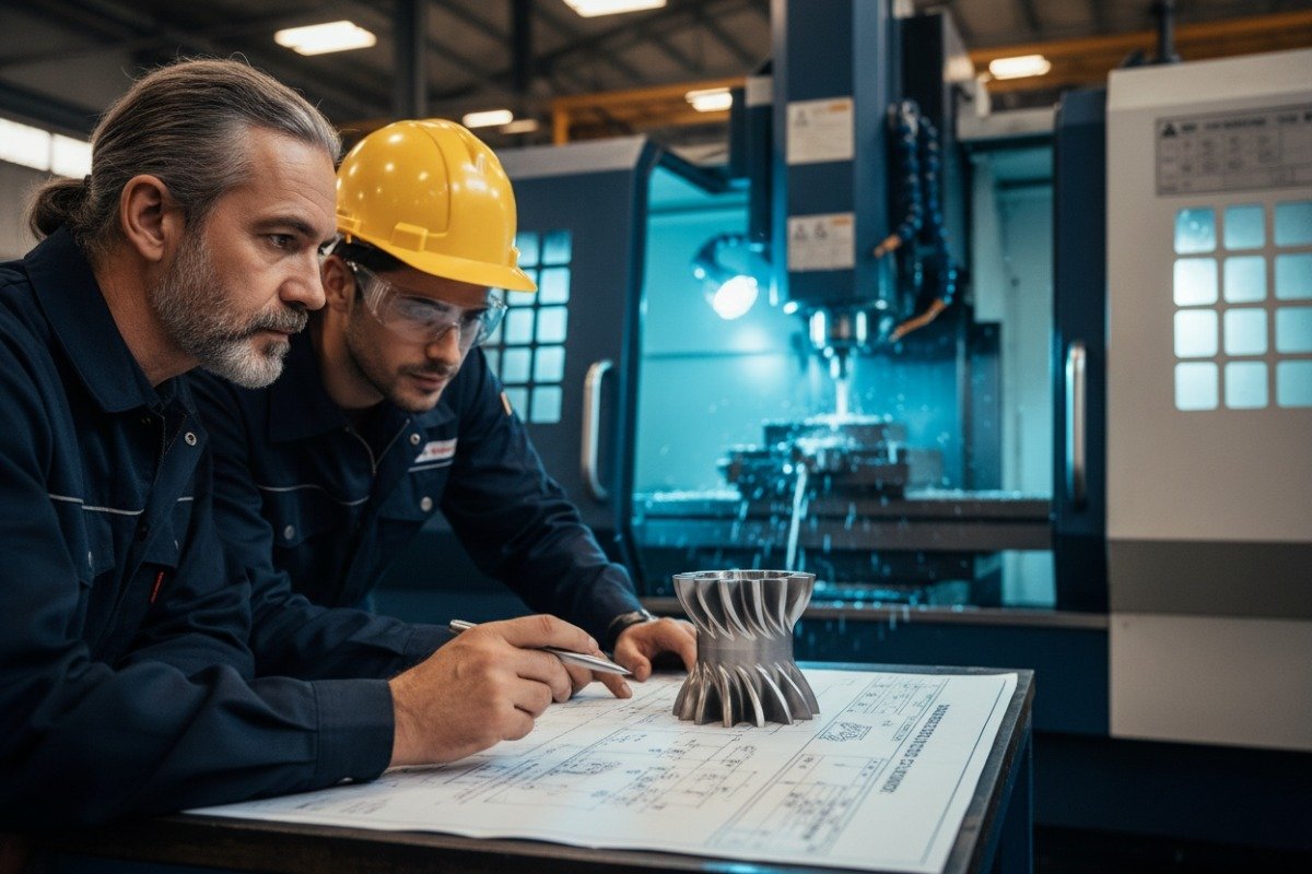 Professional titanium machining expertise showing technical proficiency with complex metal grades (ID#3)