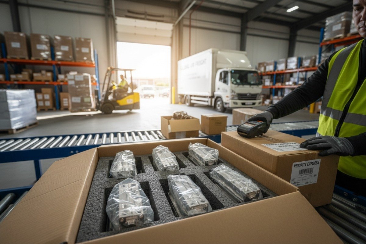 Express shipping and logistics for overseas CNC parts to minimize lead time delays (ID#4)