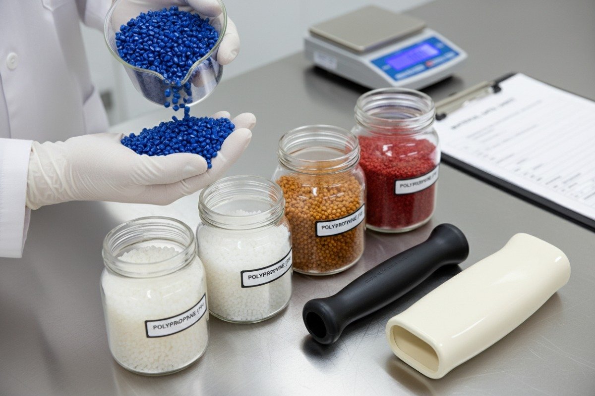 Quality resin pellets and finished parts for low-cost small batch production material selection (ID#4)