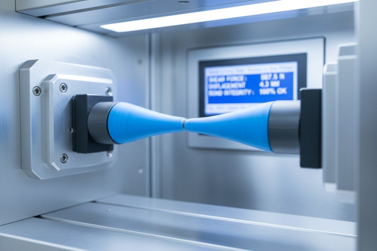 Quality control inspection of durable two shot molded parts with high dimensional tolerances (ID#4)