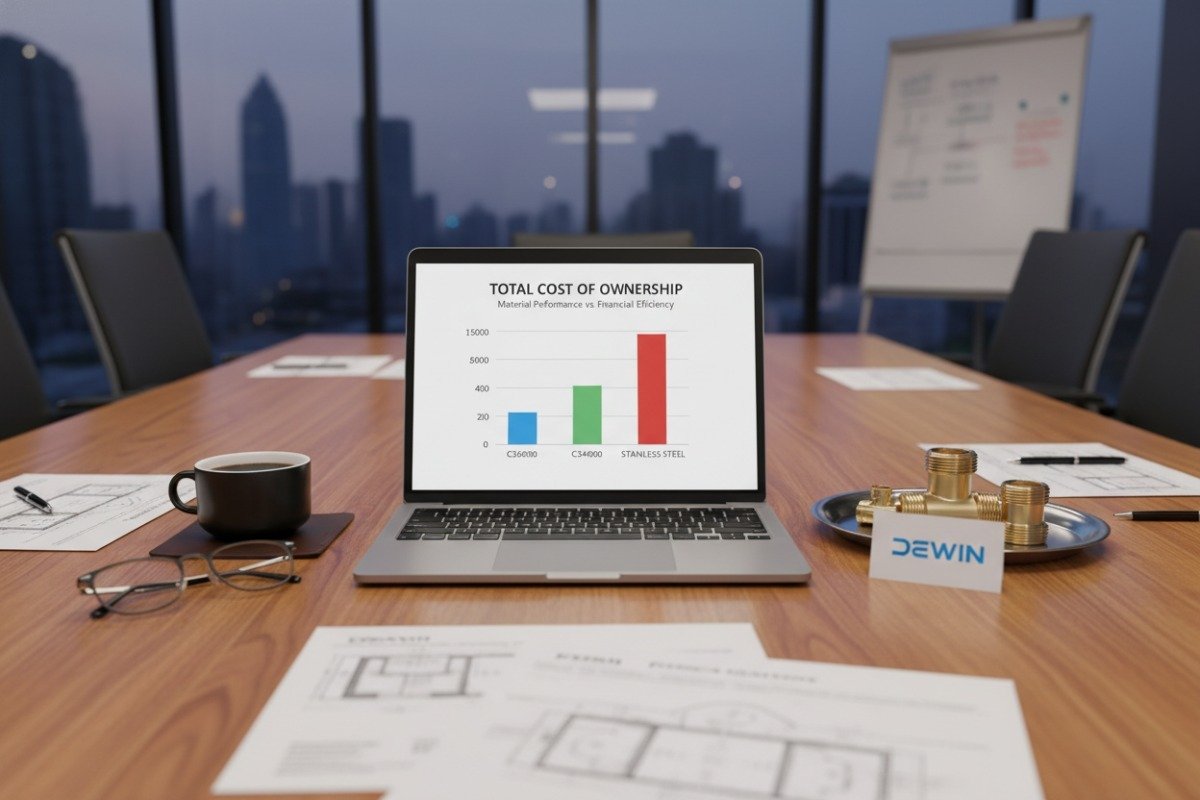 Strategic business planning for balancing material performance and cost in brass grade selection (ID#5)