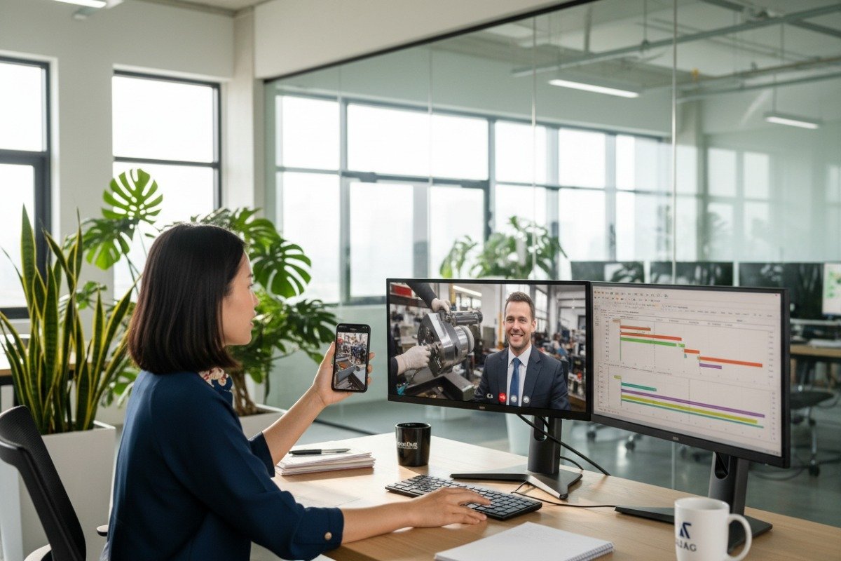 Project manager in Vietnam coordinating communication and lead times for injection molding production (ID#5)